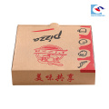 пользовательский Размер коробки пиццы бумаги для упаковки пищевых продуктов с собственным логотипом